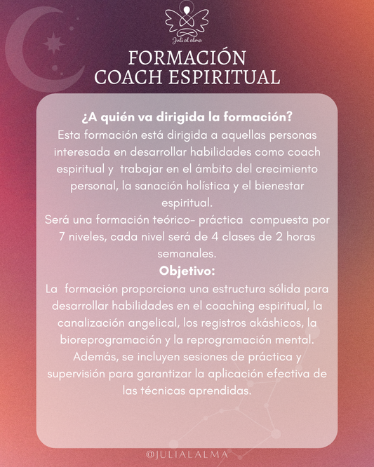 Formación Coach Espirtual