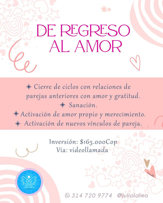 Terapia de Regreso al Amor ✨