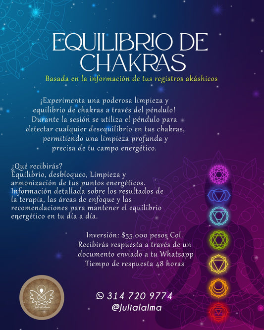 Equilibrio de Chakras